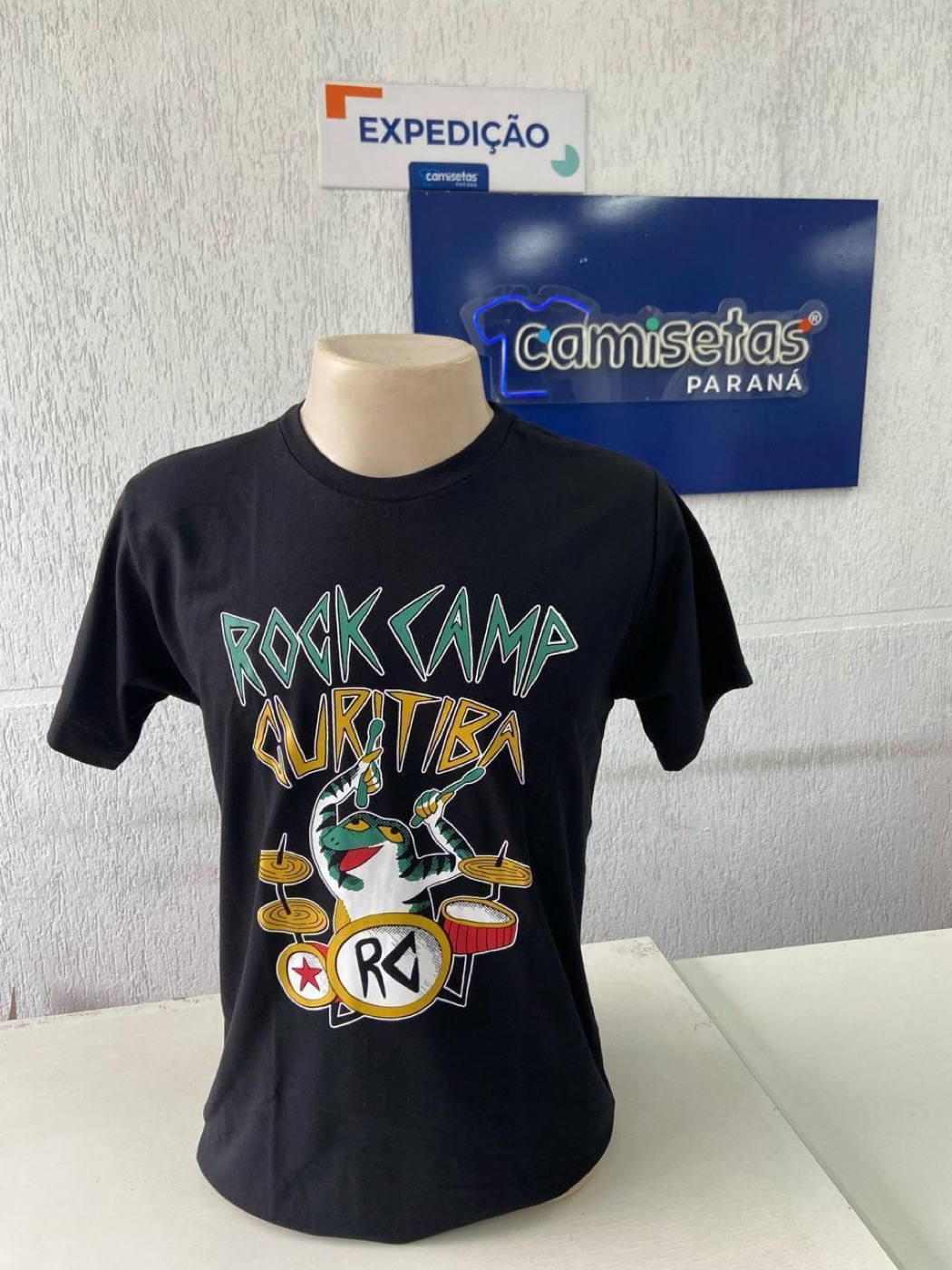 Estampa DTF em camiseta personalizada — Camisetas Paraná