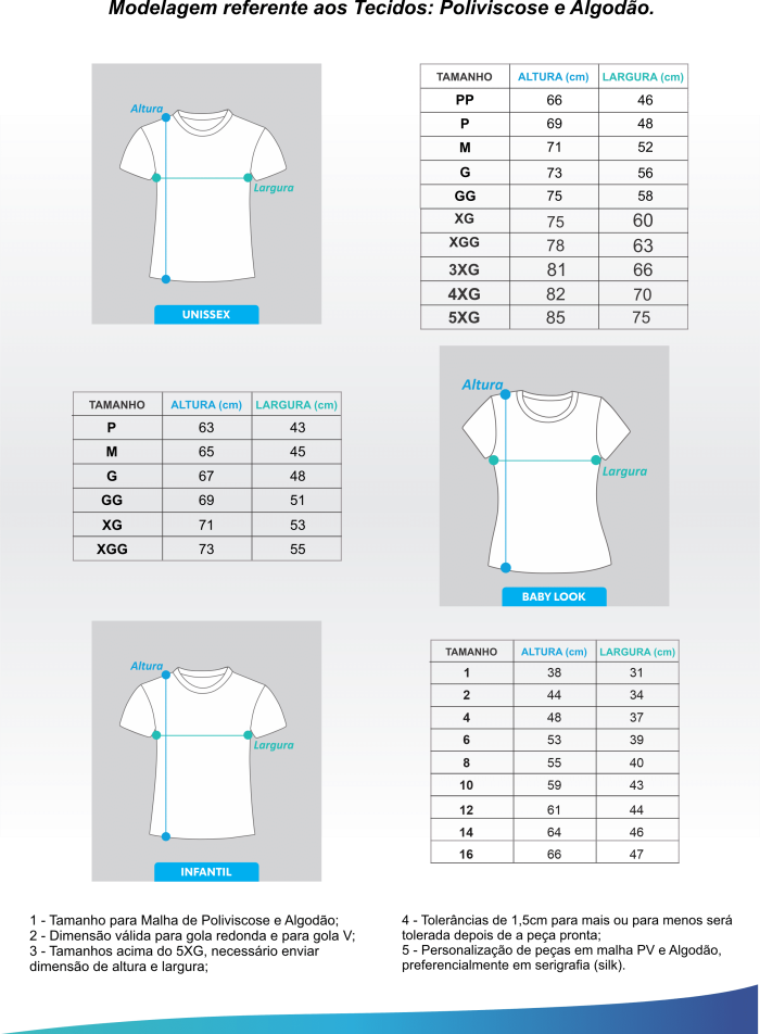 TABELA DE MEDIDA - CAMISETAS PARANÁ 3